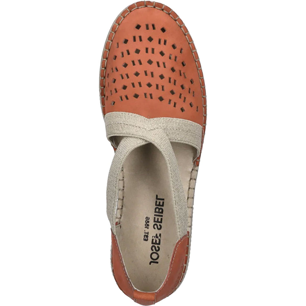Josef Seibel Sofie 44 Women's Slip On Shoes Red Leather