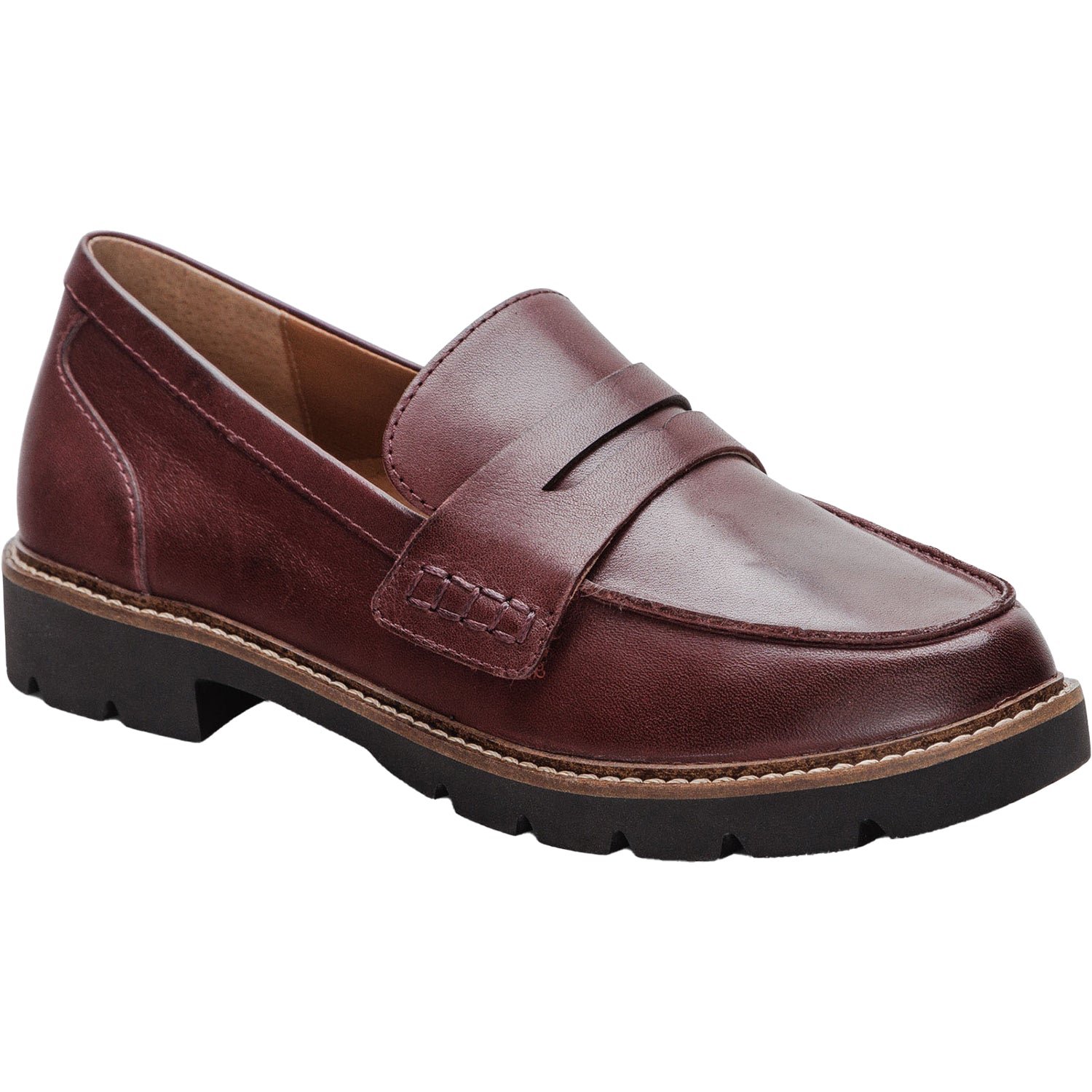Aetrex Collette Loafer Women's Loafers Burgundy