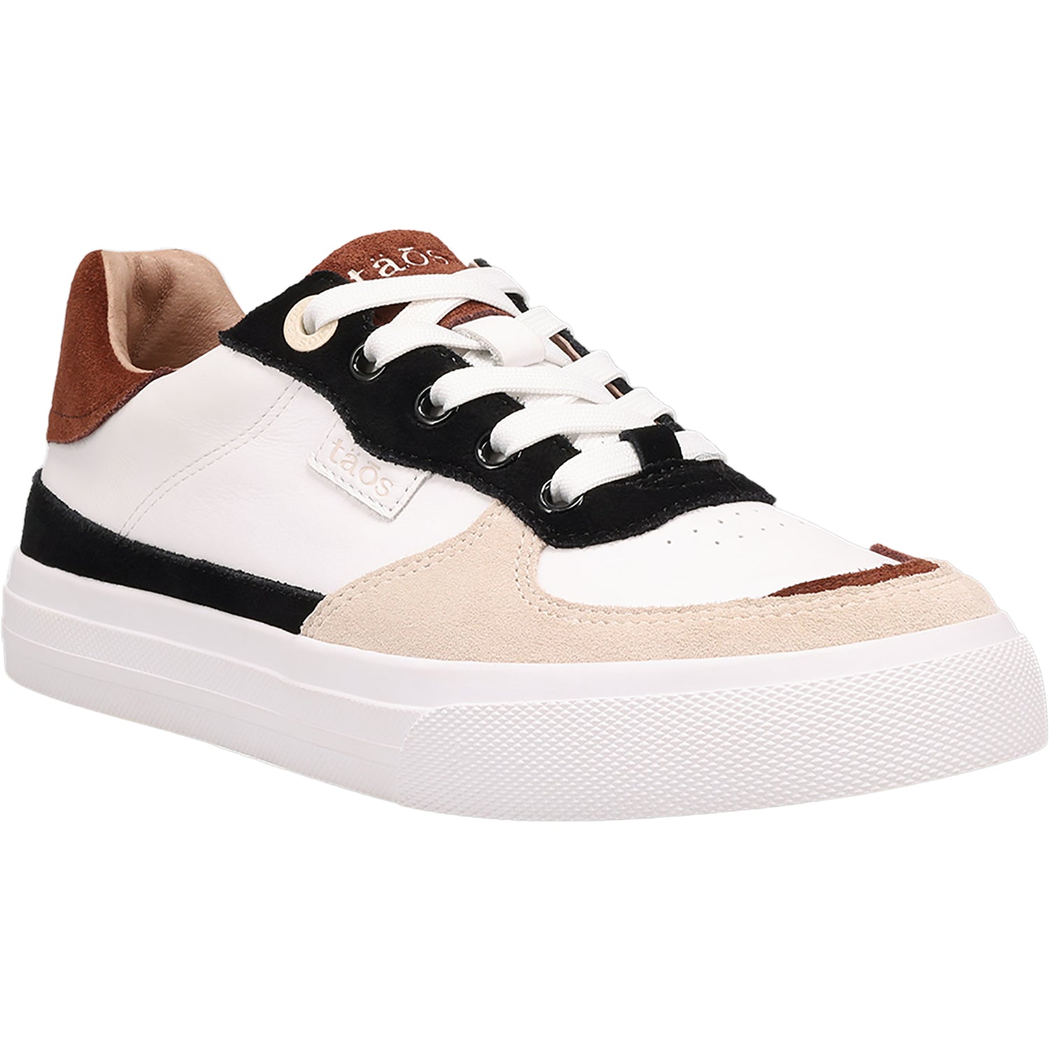 Taos Pop Soul Women's Sporty Lace Up Shoes Black/Brown Multi