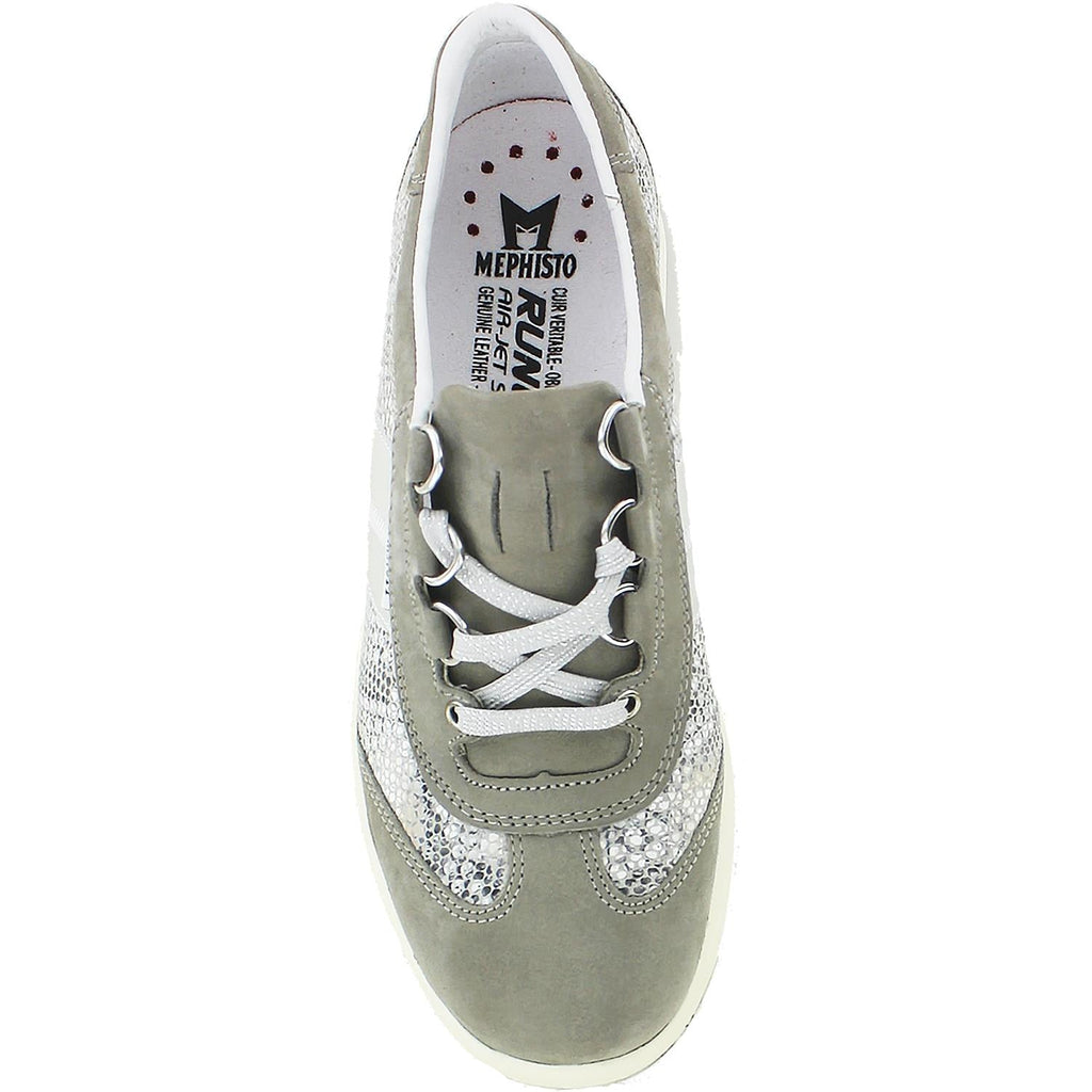 Mephisto Laser Women's Sneakers Light Grey/Sand Boa/Nickel Nubuck