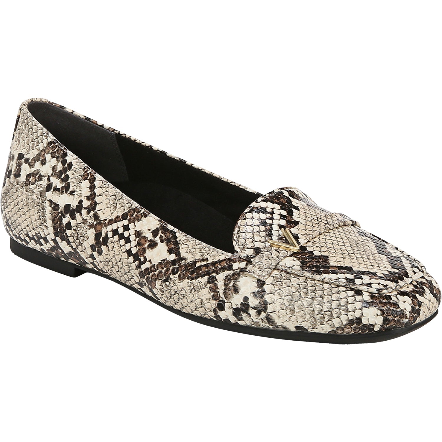 Vionic Hayes Women's Dress Flats Ivory Multi Snake Embossed Leather