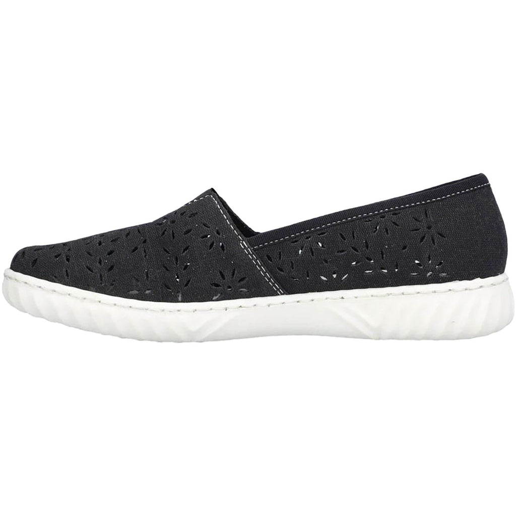 Rieker N0955-00 Edna 55 Women's Slip Ons Black Synthetic