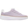 Cole Haan GrandPro Topspin Women's Sporty Lace Up Shoes Sneakers Thistle Suede