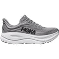Hoka Bondi 9 (Neutral Support) Men's Athletic Shoes Galactic Grey/Stellar Grey Mesh