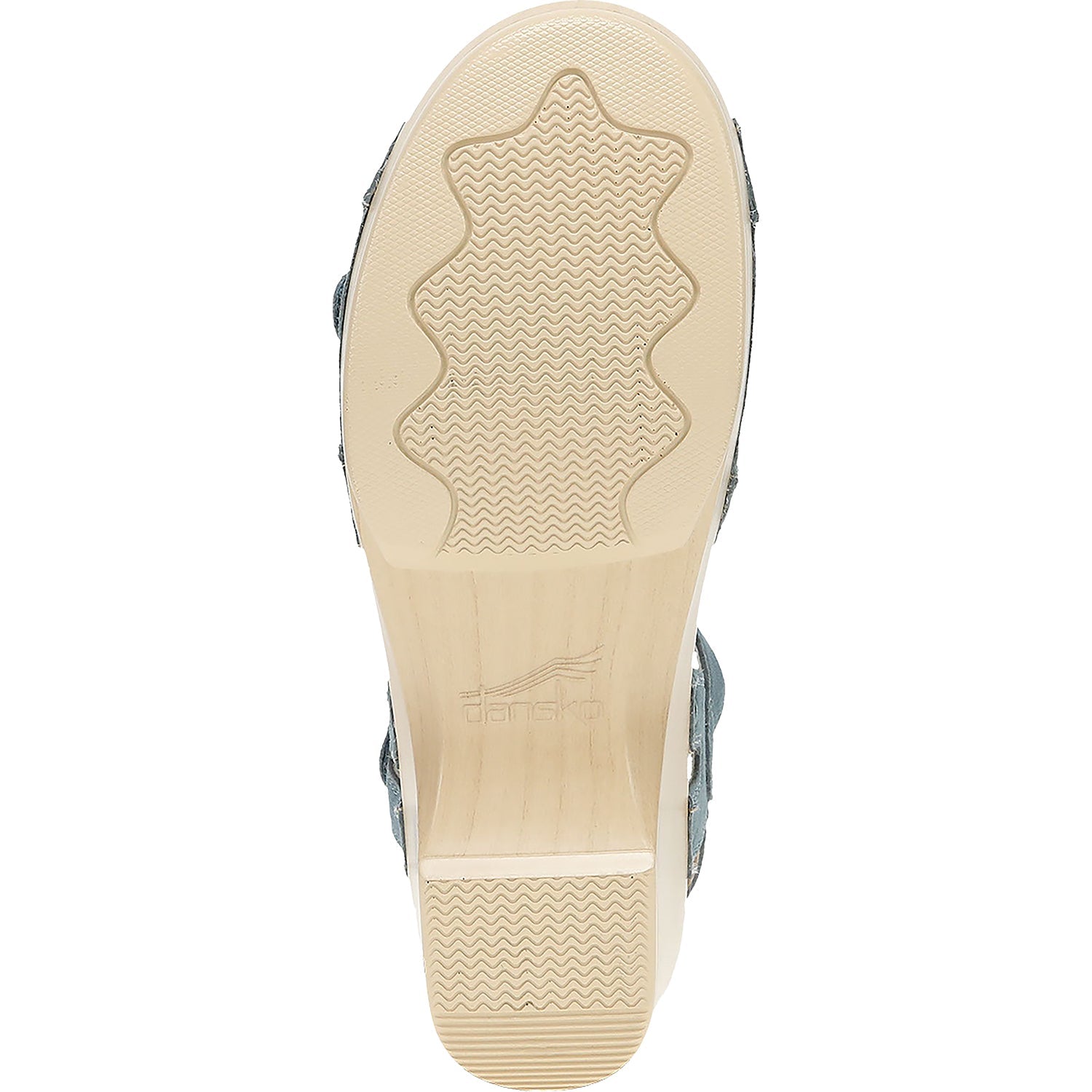 Dansko Season Women's Backstrap Sandals Denim Suede