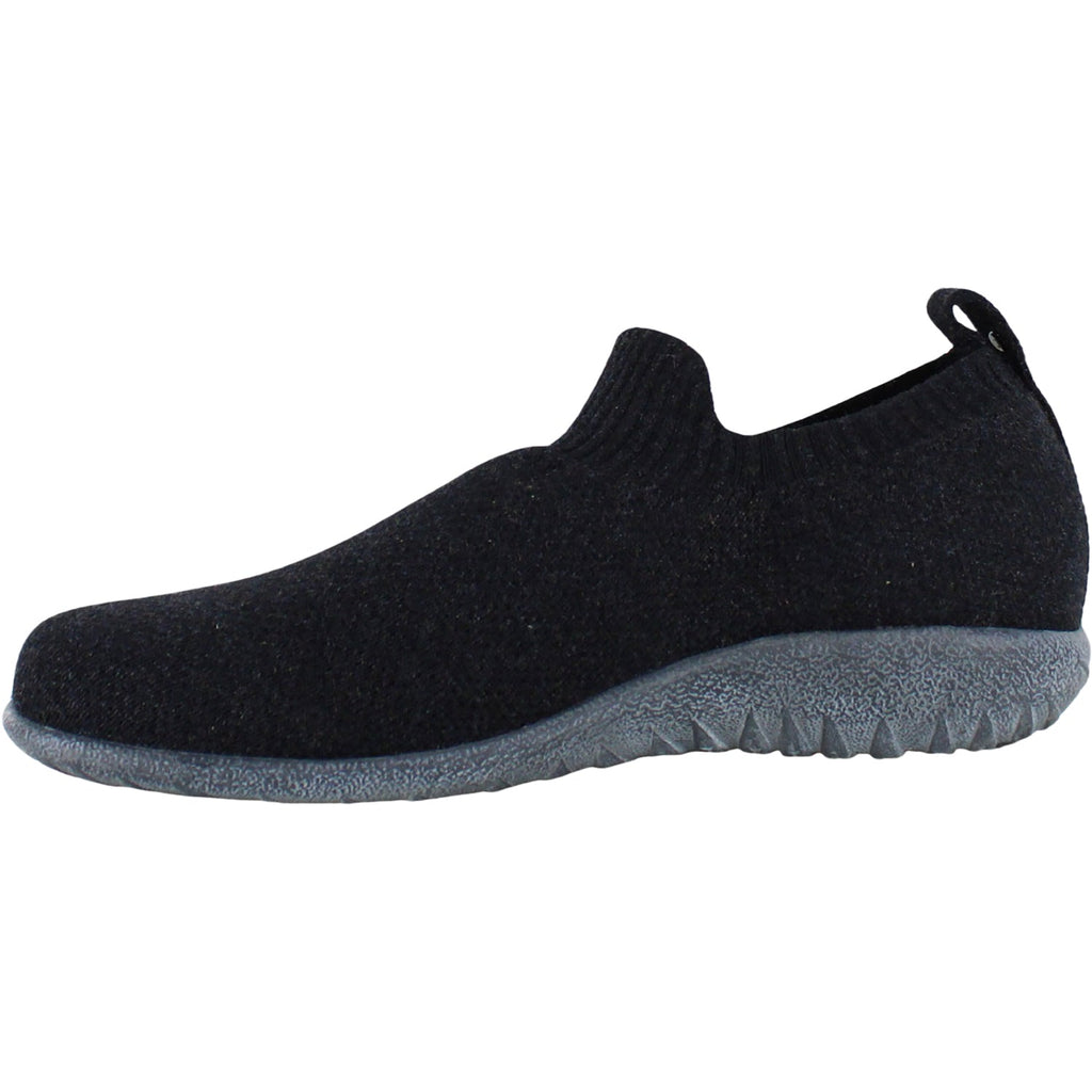 Naot Nuku Knit Women's Knit Shoes Black/Grey