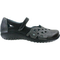 Naot Toatoa Women's Mary Janes Metallic Road/Jet Black Leather