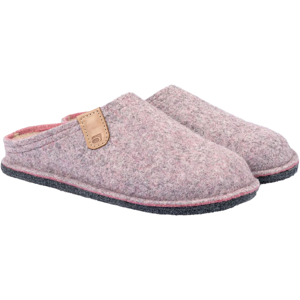 ROHDE Lucca-D Women's Open Back Slippers Rose Synthetic