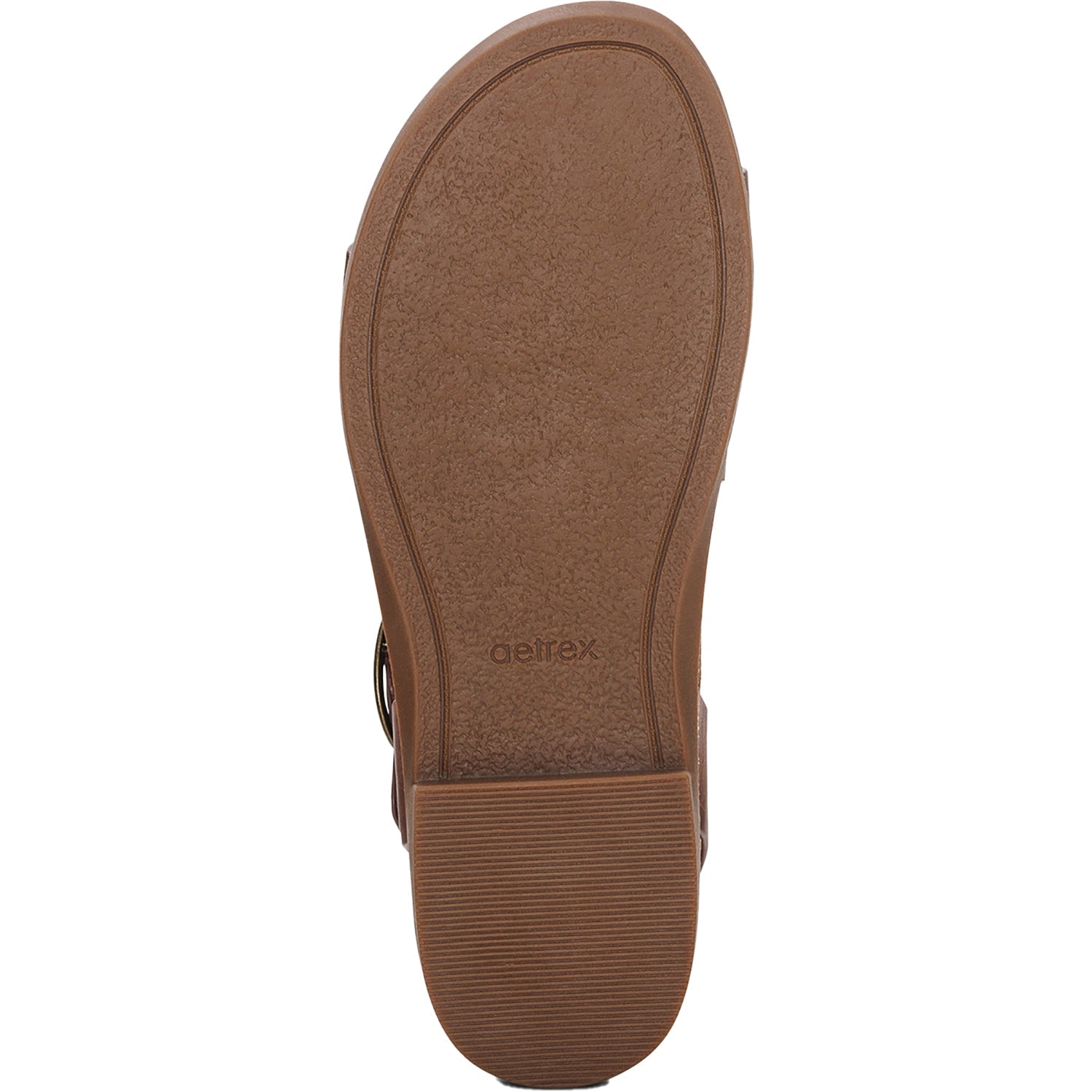 Aetrex Tamara Women's Sandals Walnut Leather