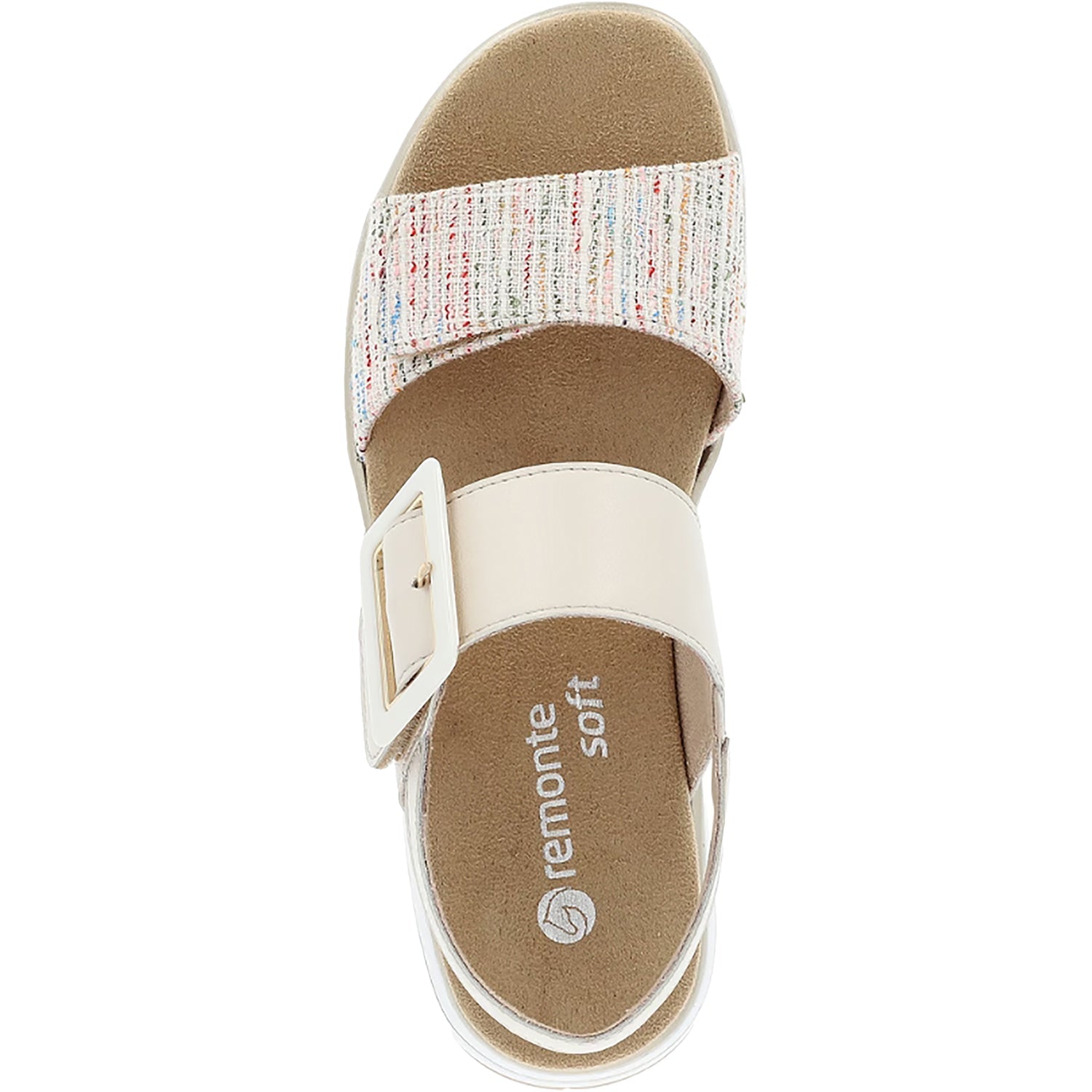 Remonte D1J53-60 Jocelyn 53 Women's Sandals Weiss Multi/Porzellan Leather
