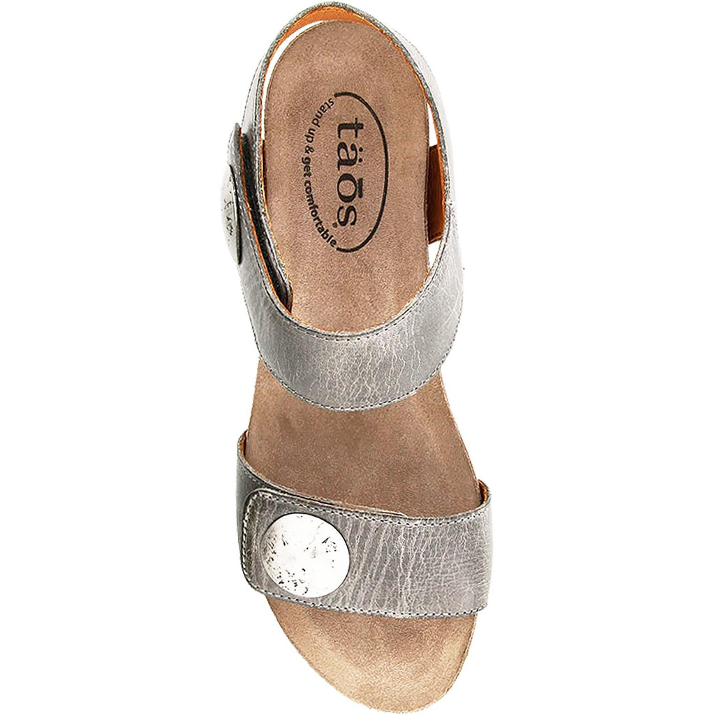 Taos Carousel 2 Women's Wellness Sandals Graphite Leather