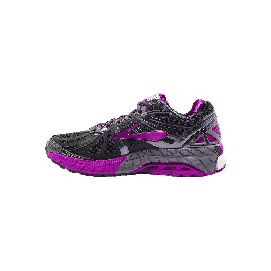 Brooks Ariel 16 Women's Running Shoes Anthracite/Purple Cactus Flower Mesh