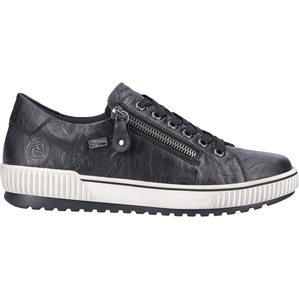 Remonte D0700-00 Maditta 00 Women's Sneakers Black Leather
