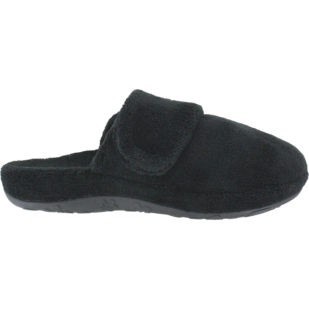 Aetrex Mandy Women's Slippers Black Terrycloth