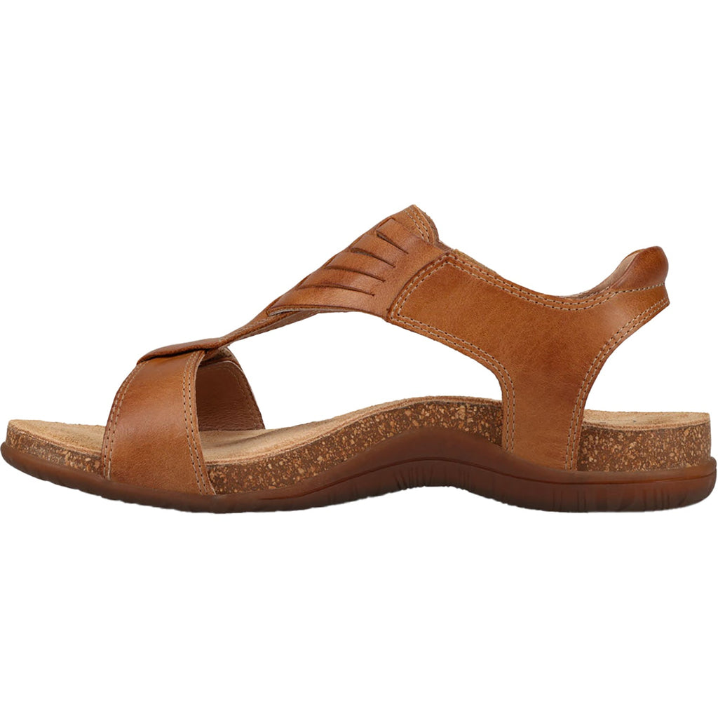 Taos Wonderful Women's Sandals Thong Sandals Caramel Leather