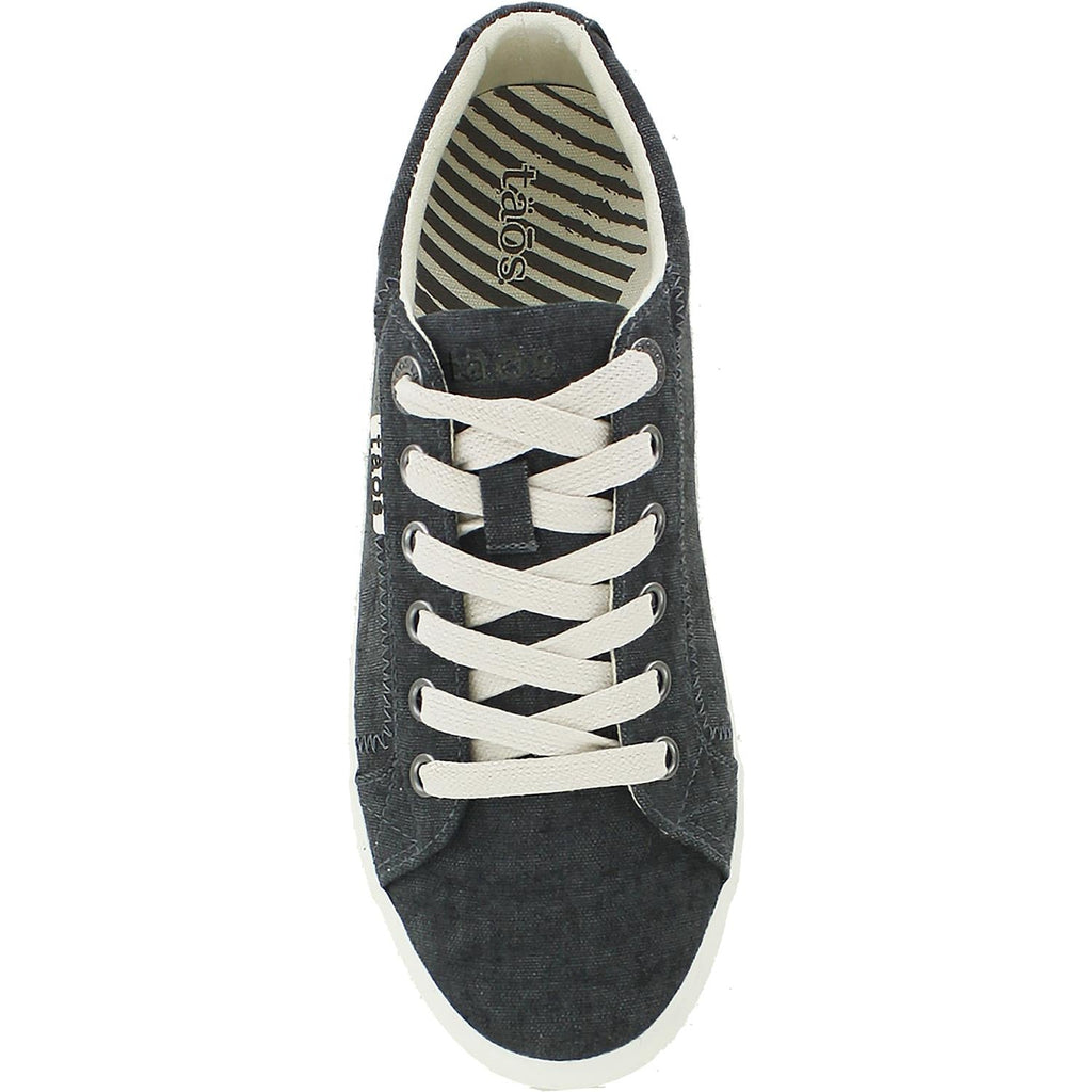 Taos Star Women's Shoes Charcoal Washed Canvas