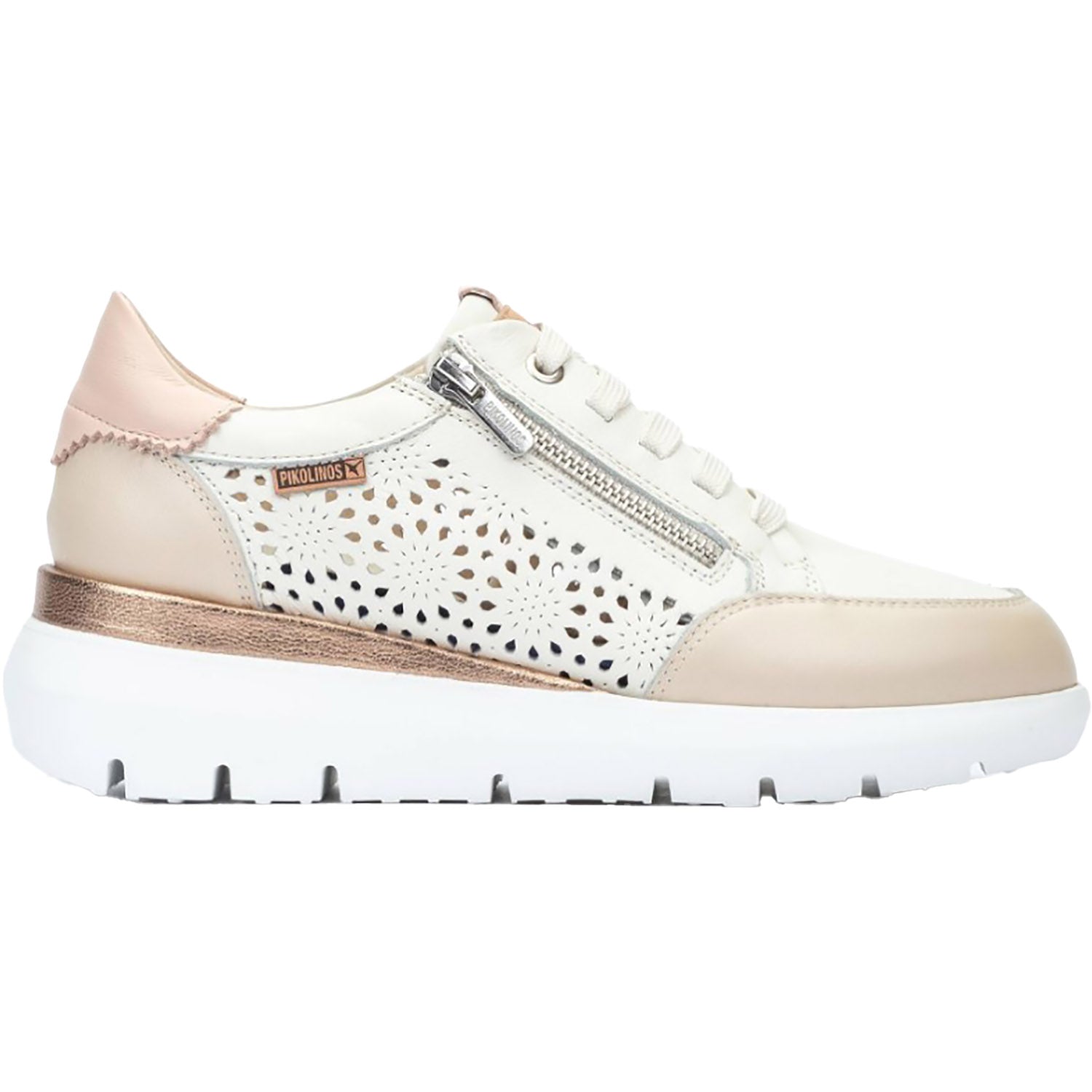 Pikolinos Ruea Women's Athletic Shoes Trainers Off White