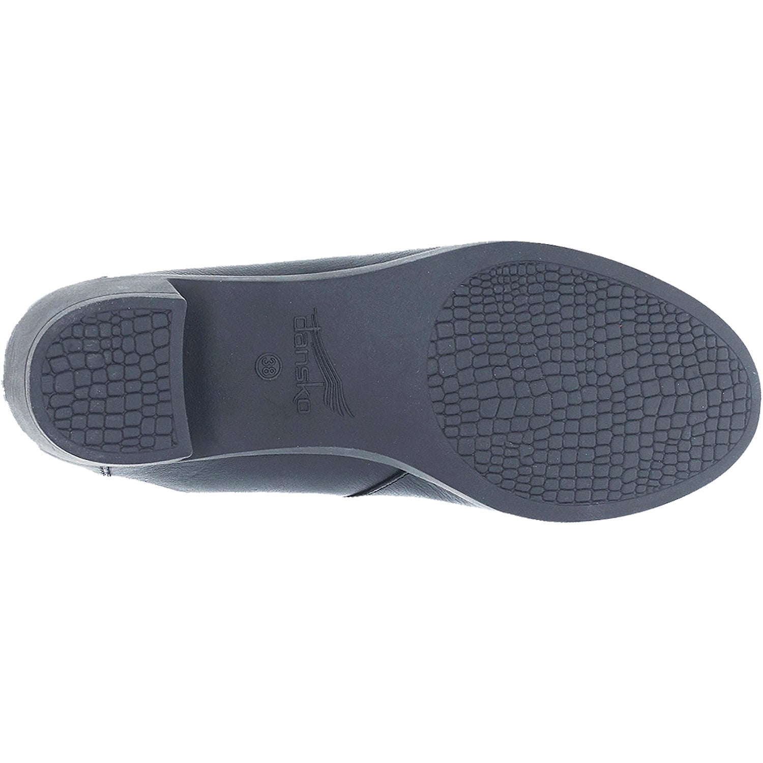 Dansko Carrie Women's Open Back Clogs Black Burnished Nubuck