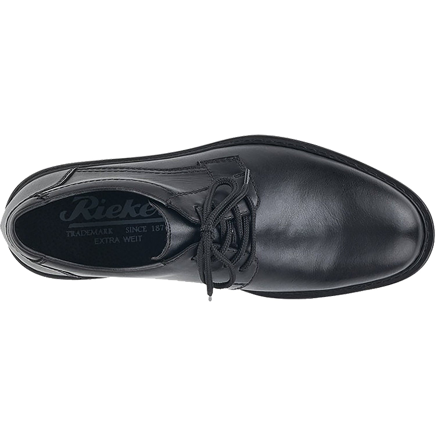 Rieker 17627-00 Dustin 27 Men's Dress Shoes Black Leather
