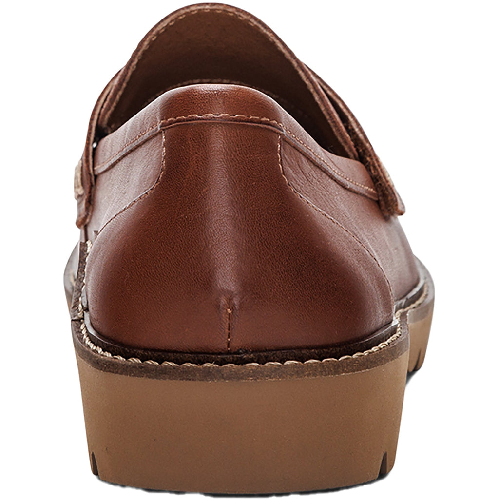 Aetrex Collette Women's Shoes Cognac