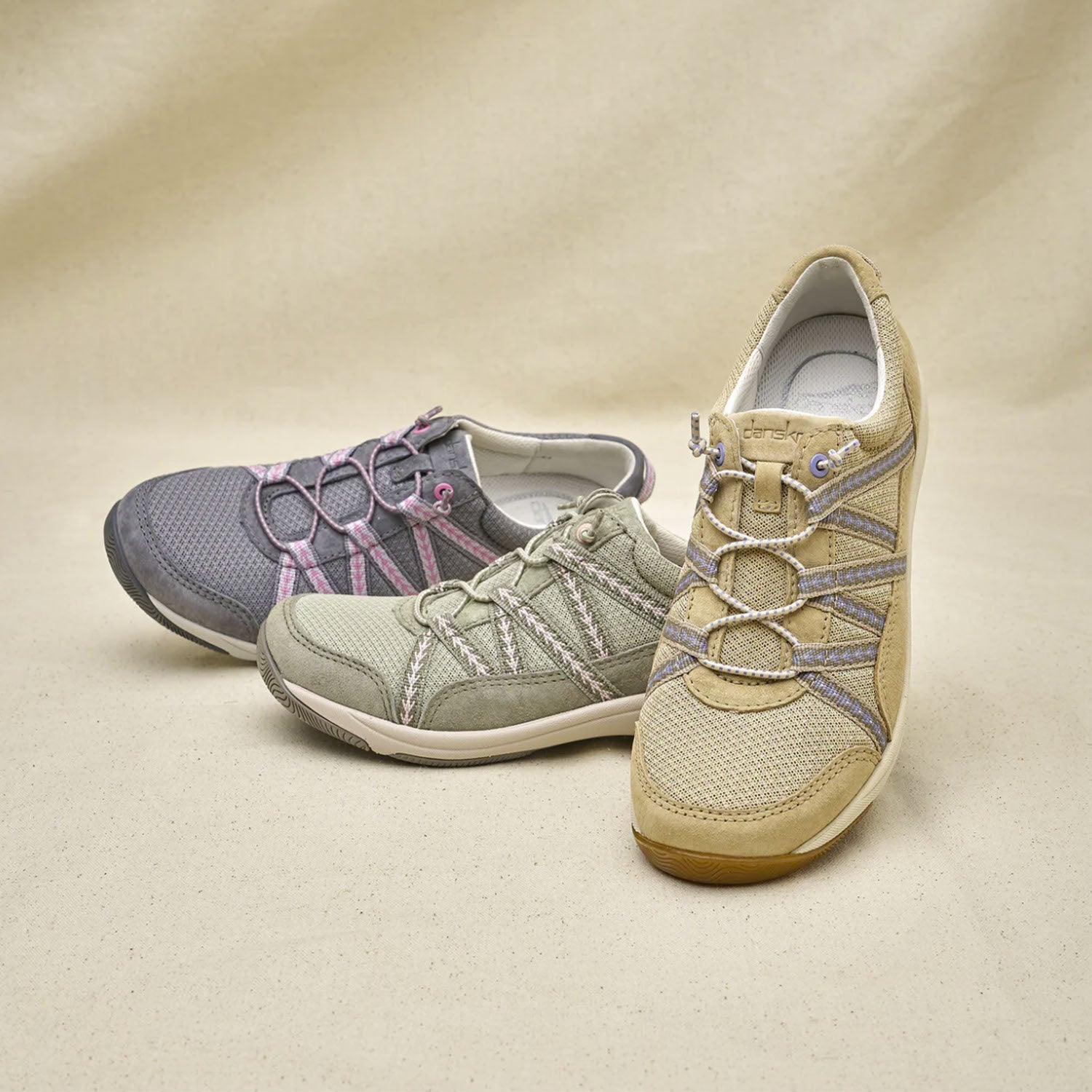 Dansko Harlyn Women's Sneakers Grey Suede