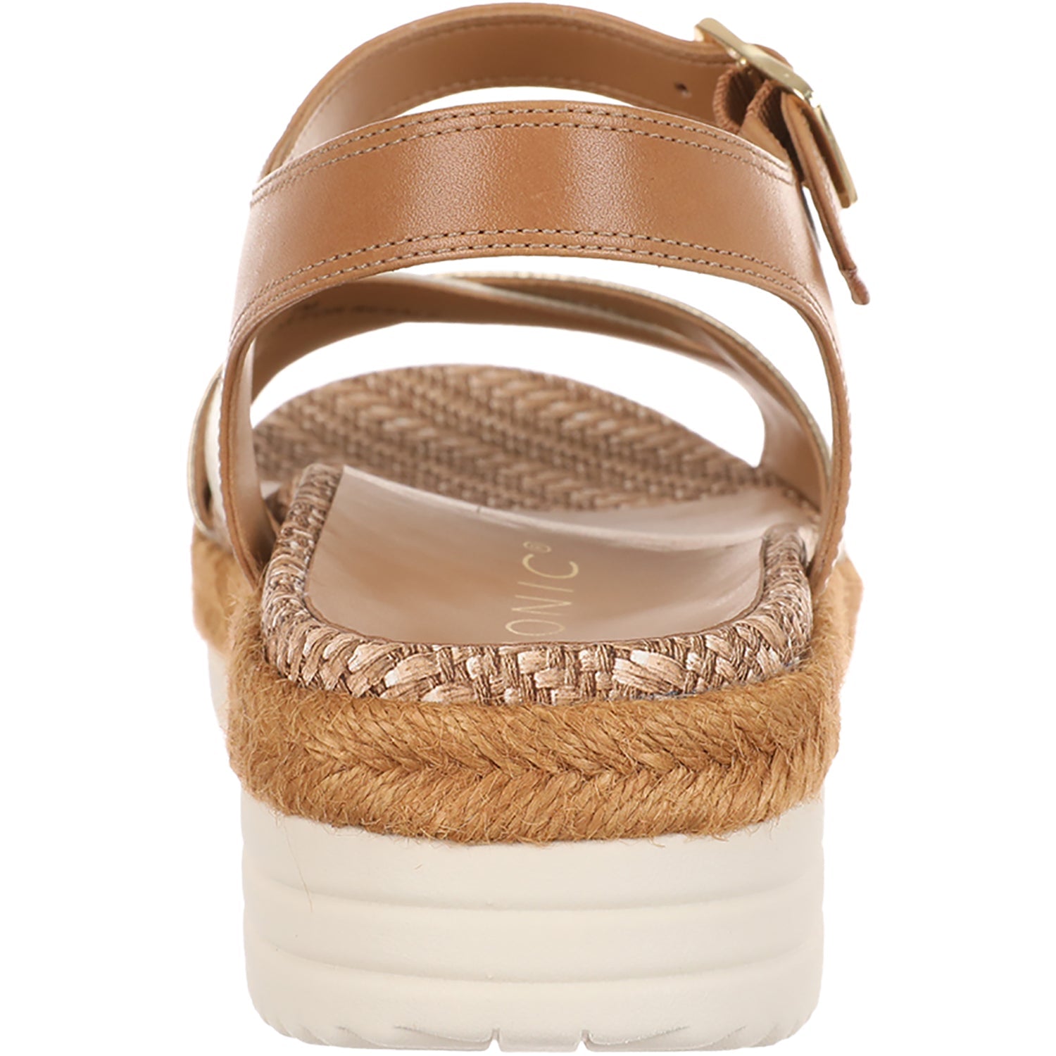 Vionic Mar Women's Dress Sandals Camel/Gold Leather