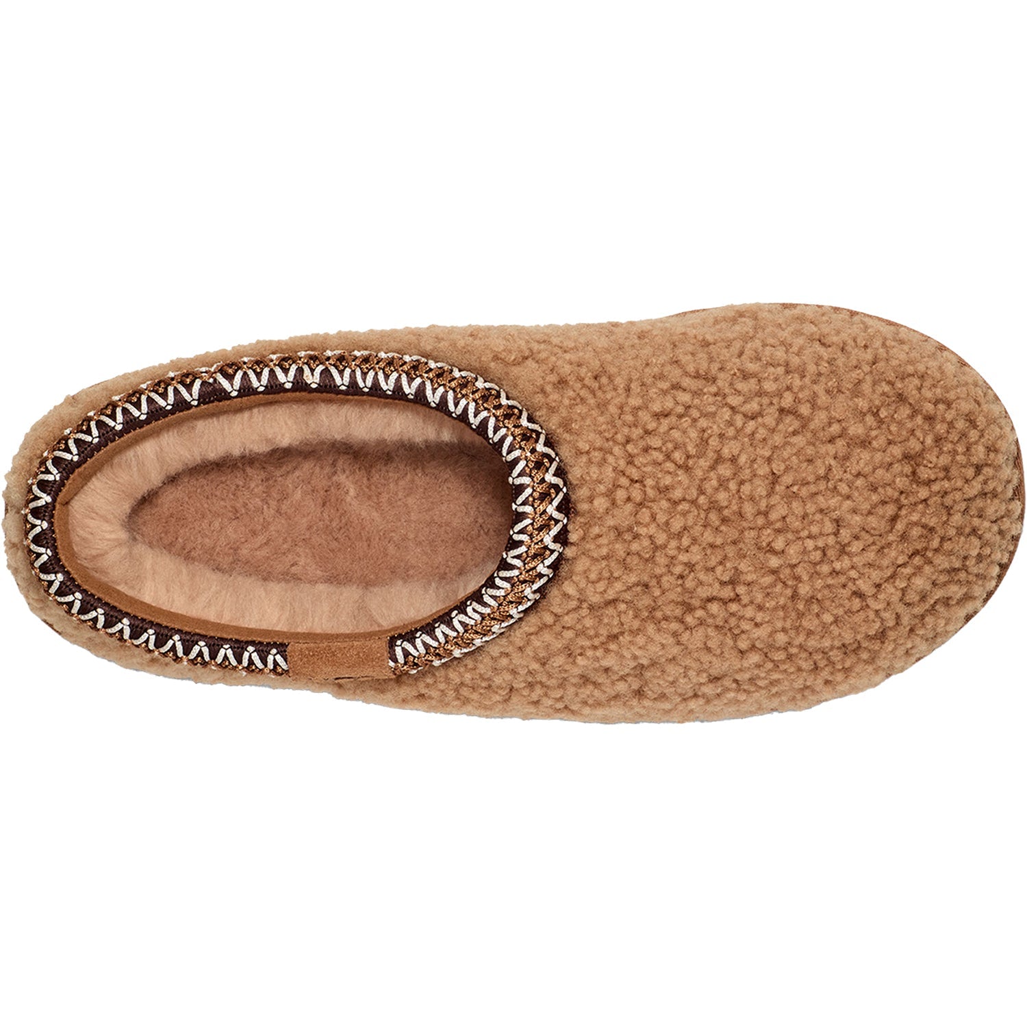 UGG Tasman Maxi Curly Women's Slippers Chestnut Suede
