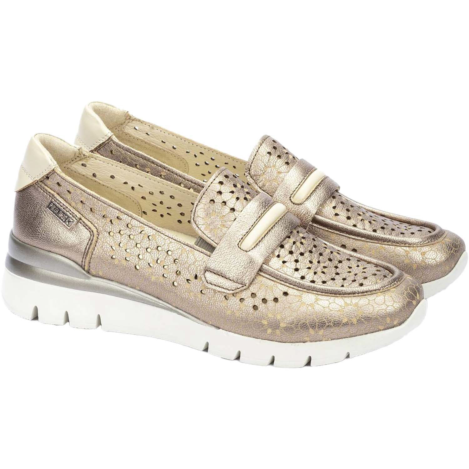 Pikolinos Cantabria W4R-6518CLC1 Women's Loafers Stone Leather