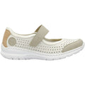 Rieker L32B5-81 Nikita Women's Mary Janes Ginger/Off White Synthetic