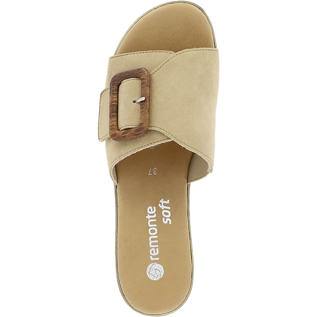 Remonte D0N56-60 Jerilyn 56 Women's Wedge Sandals Sand Suede
