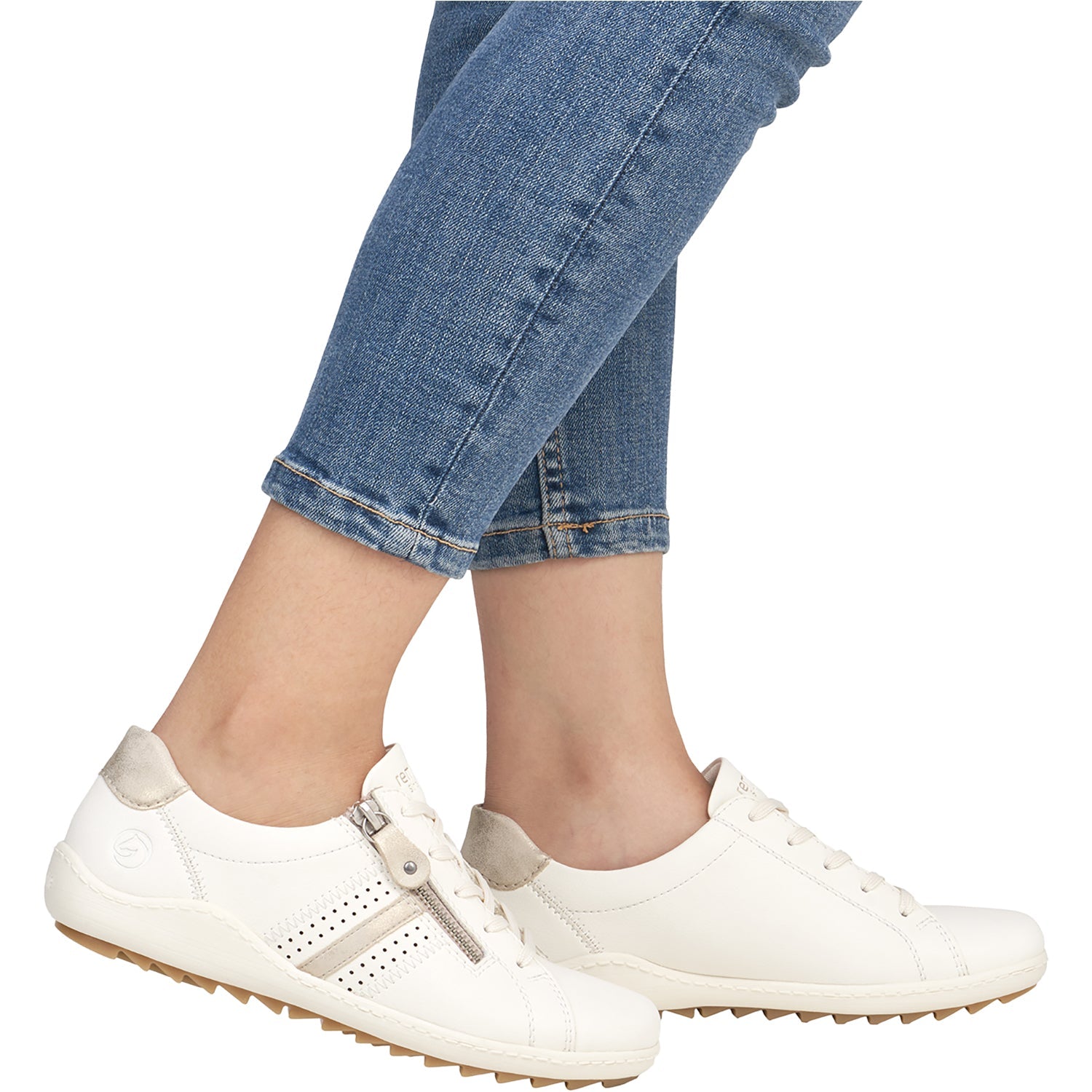 Remonte R1432-80 Liv 32 Women's Sneakers Paper/Muschel/Offwhite Leather