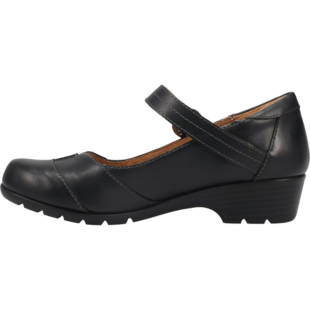 Taos Routine Women's Mary Janes Black Leather