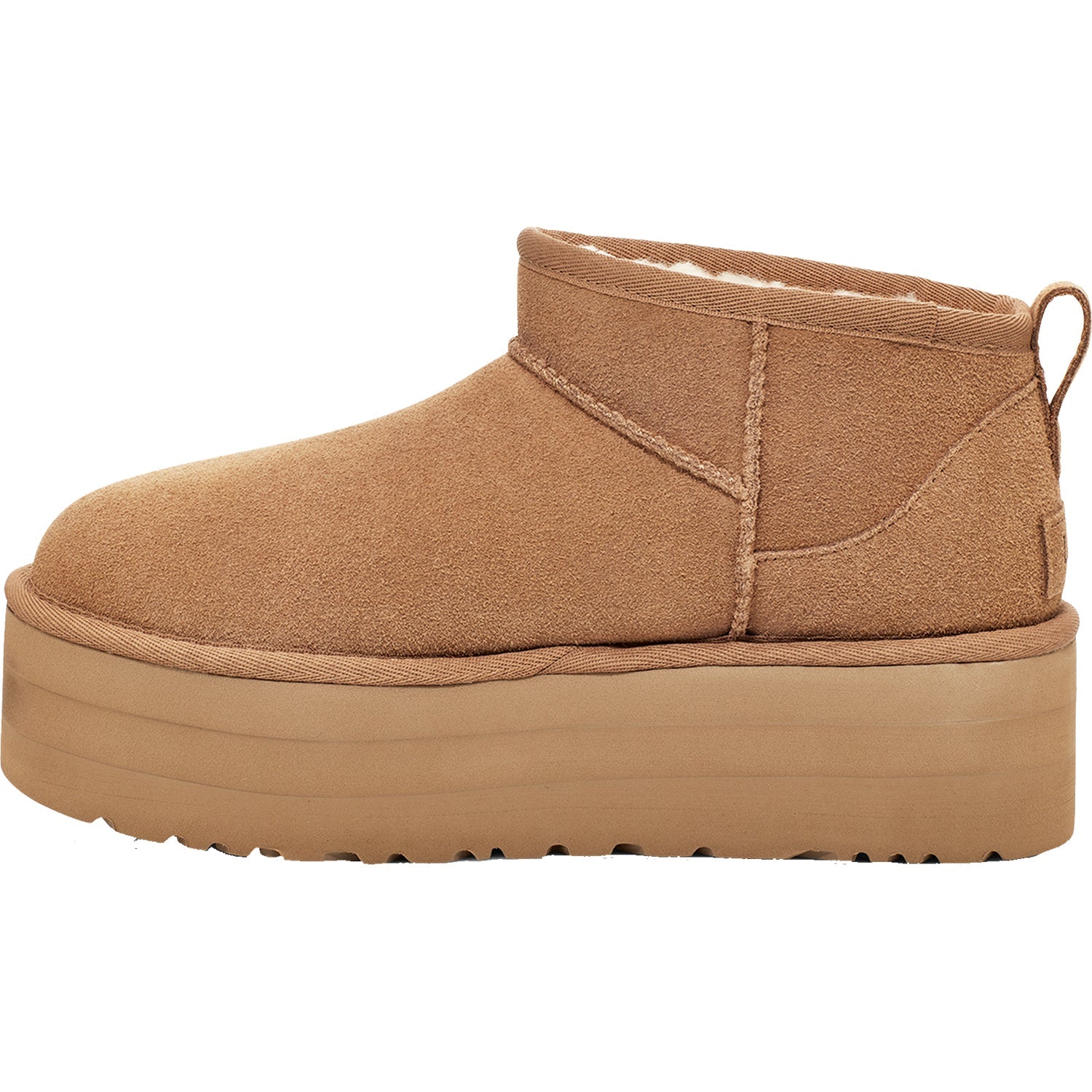 UGG Classic Ultra Mini Platform Women's Boots Chestnut Suede