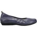 Taos Chit Chat Women's Ballerina Flats Petrol Blue Leather