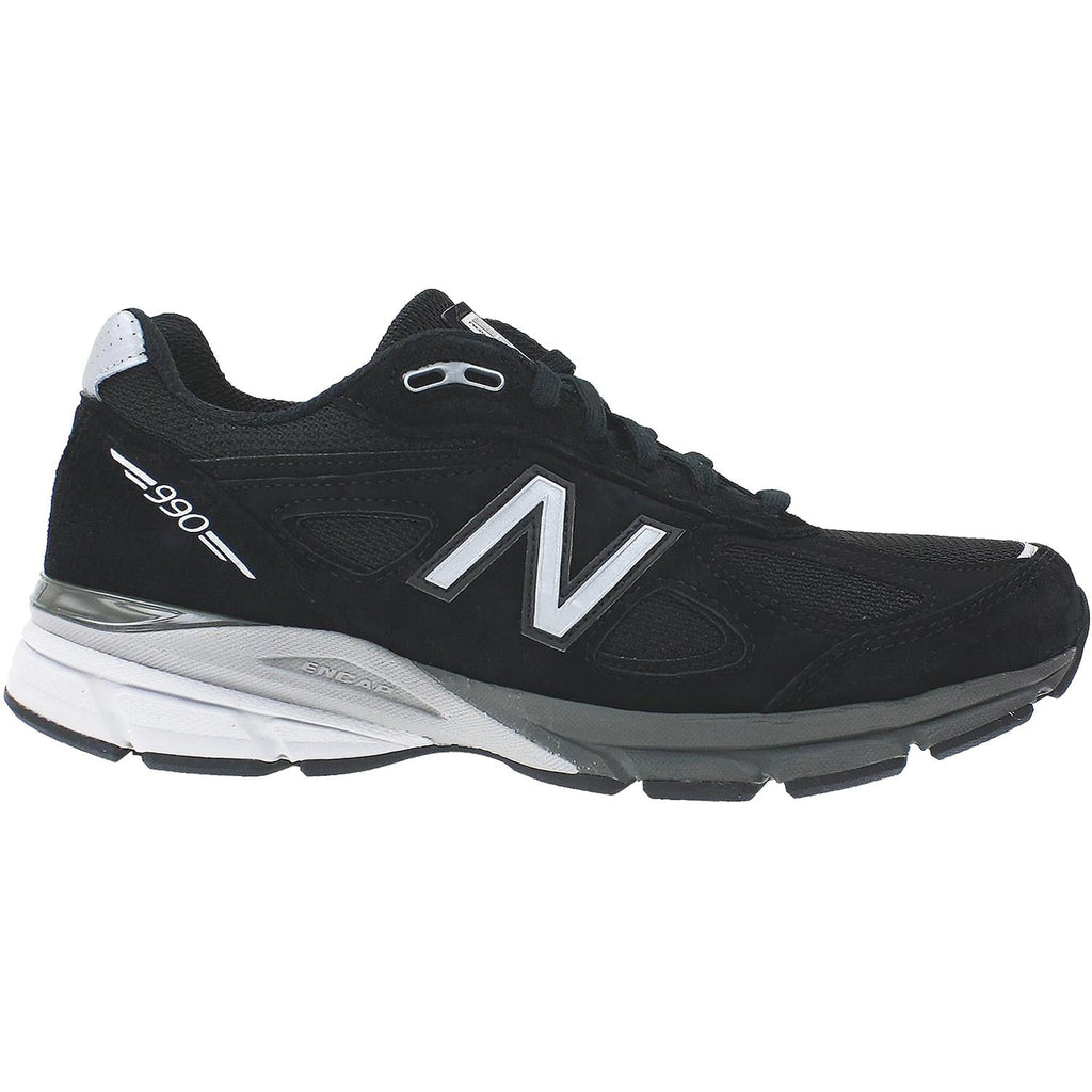 New Balance W990BK4 Running Women's Running Shoes Black Leather/Mesh