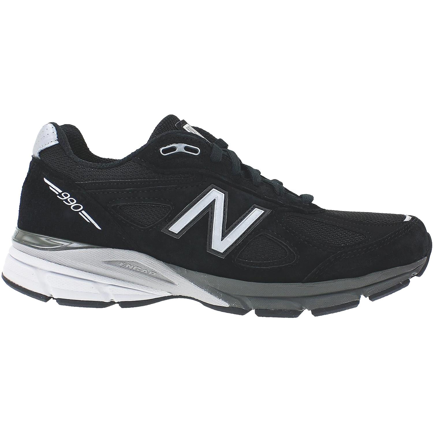 New Balance W990BK4 Running Women's Running Shoes Black Leather/Mesh