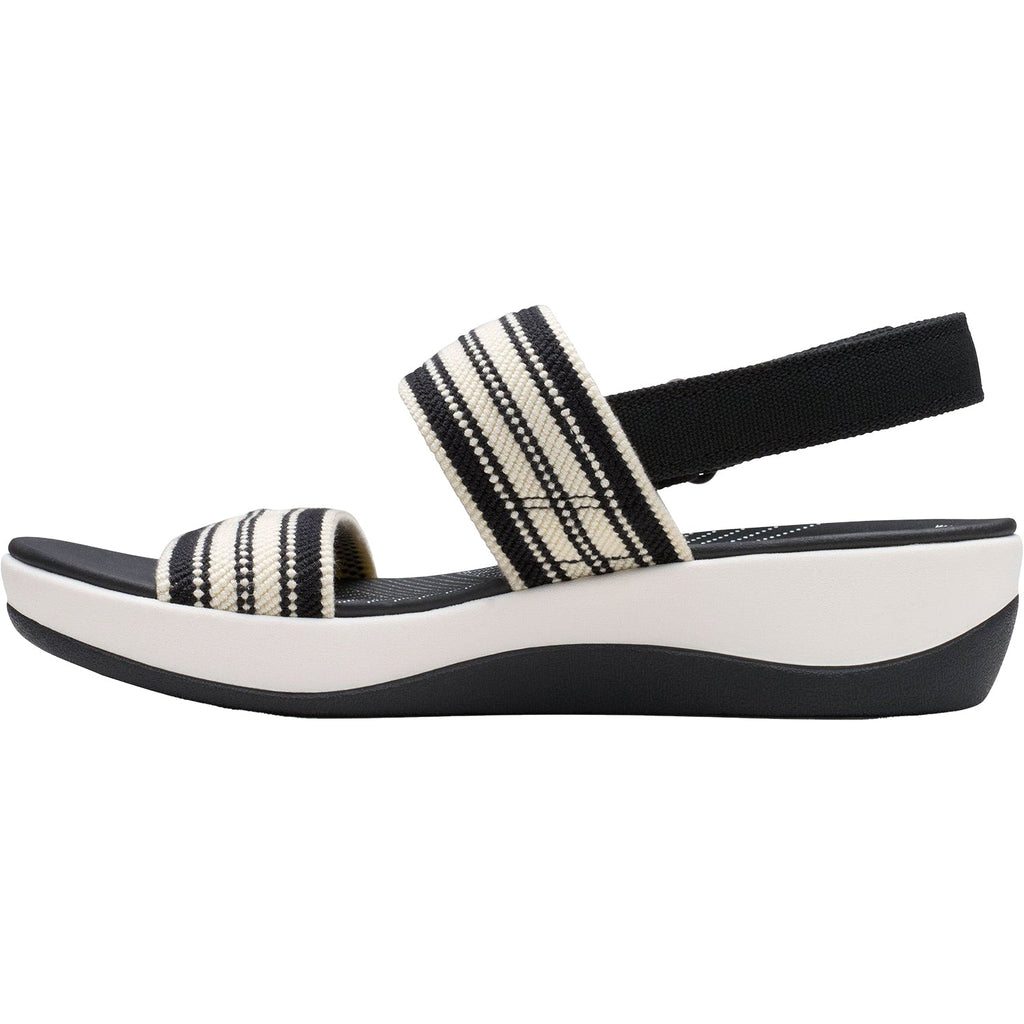 Clarks Cloudsteppers Arla Stroll Women's Sandals Black Multi Knit Synthetic