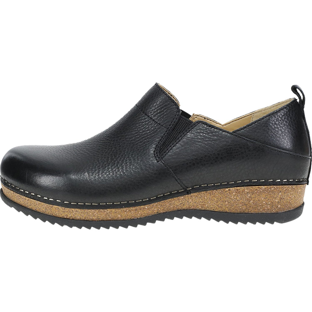 Dansko Meara Women's Slip Ons Black Leather