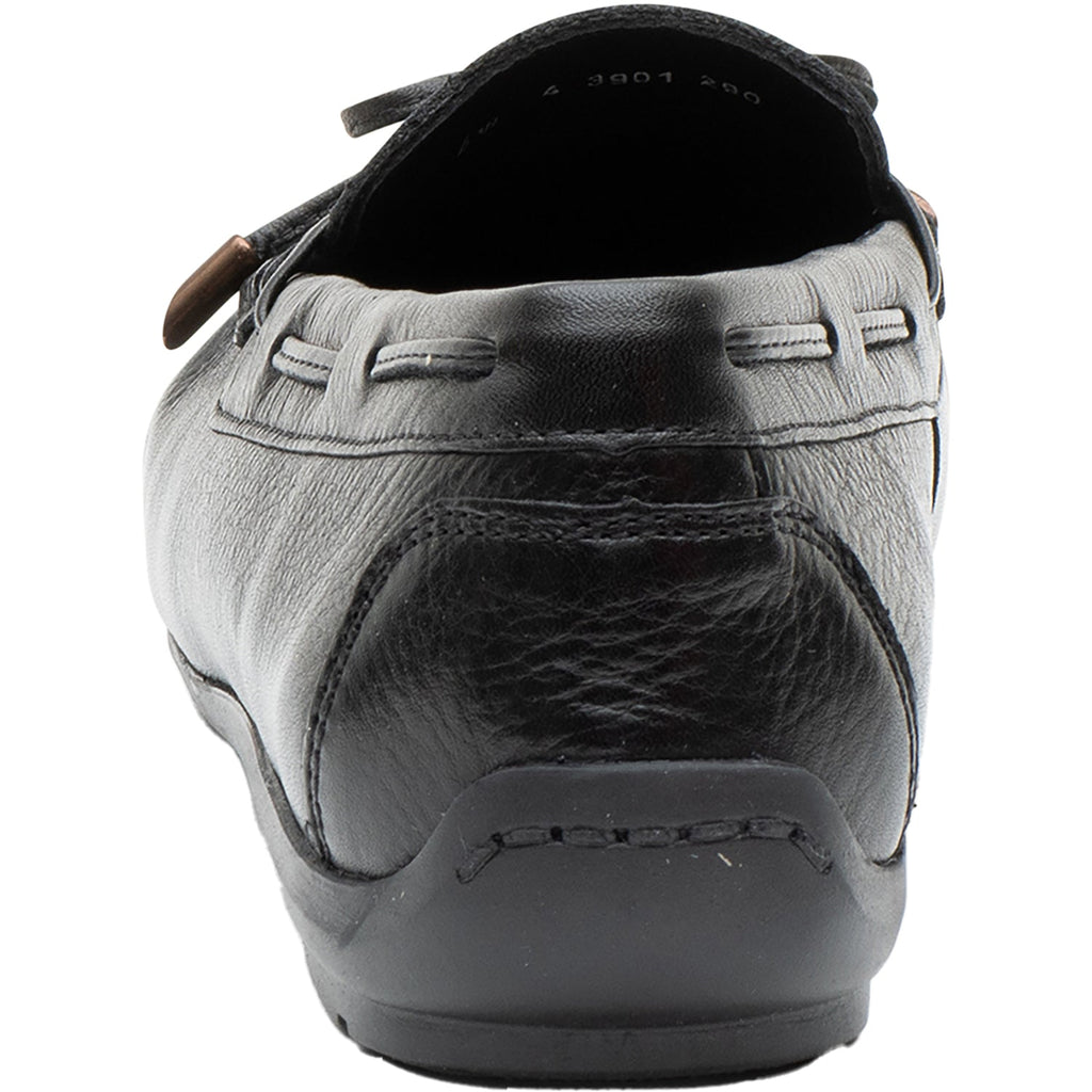 Ara Amarillo Women's Slip On Shoes Black Calf Leather