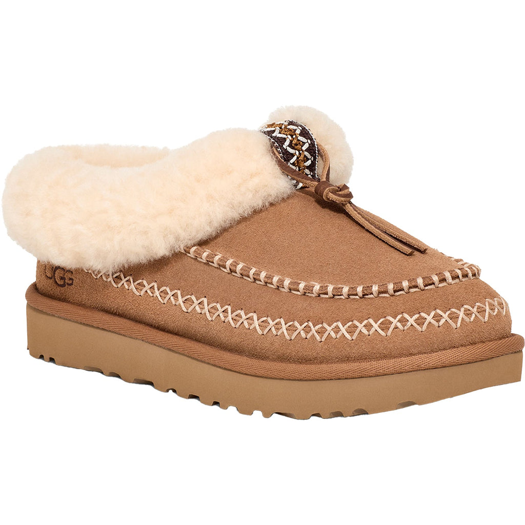 UGG Tasman Alpine Women's Slippers Chestnut Suede