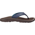 OluKai Ohana Men's Flip Flopss Blue Depth/Espresso Synthetic