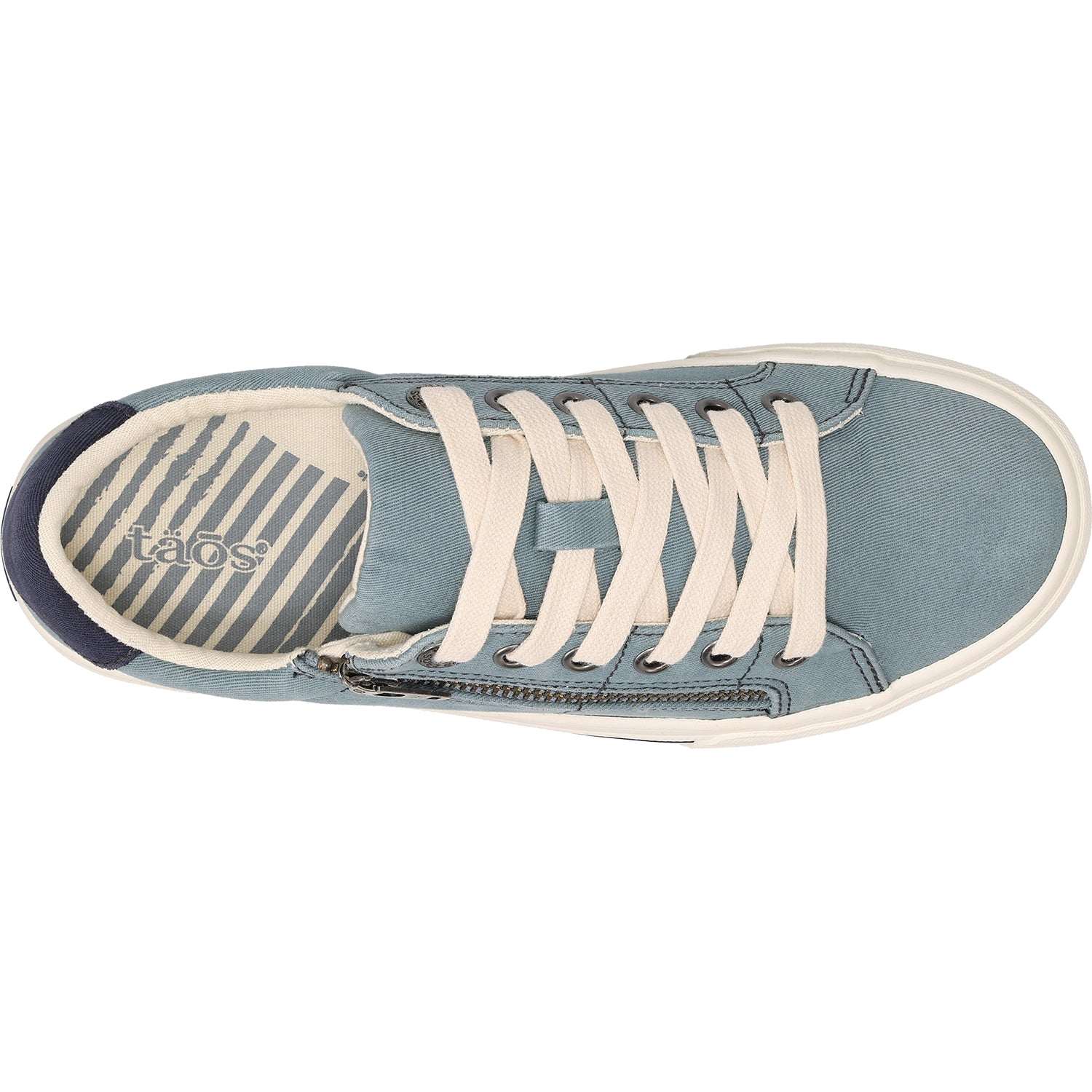 Taos Z Soul Women's Sneakers Lake Blue/Navy Distressed Canvas