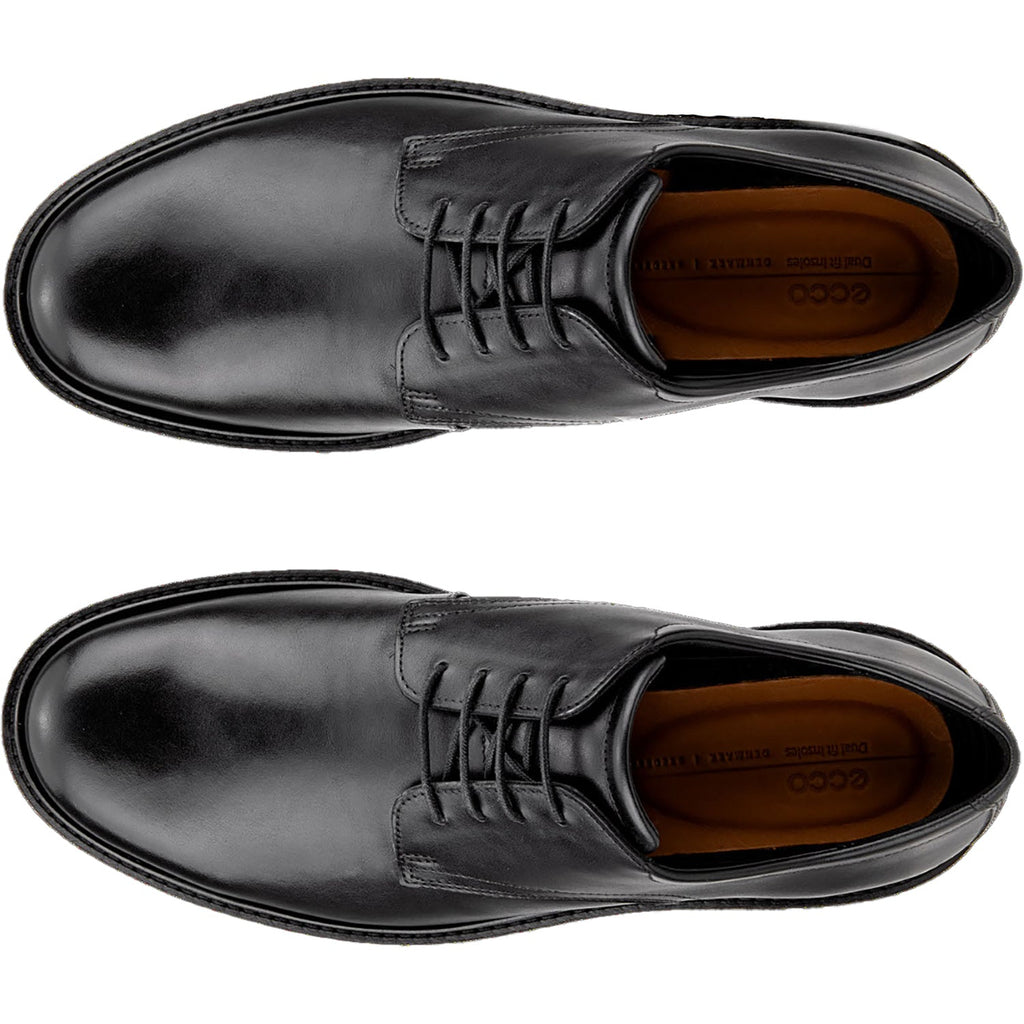 Ecco Metropole London Men's Dress Lace Up Shoes Black Leather