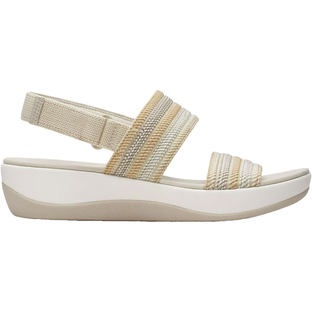 Clarks Cloudsteppers Arla Stroll Women's Sandals Beige Combi Synthetic