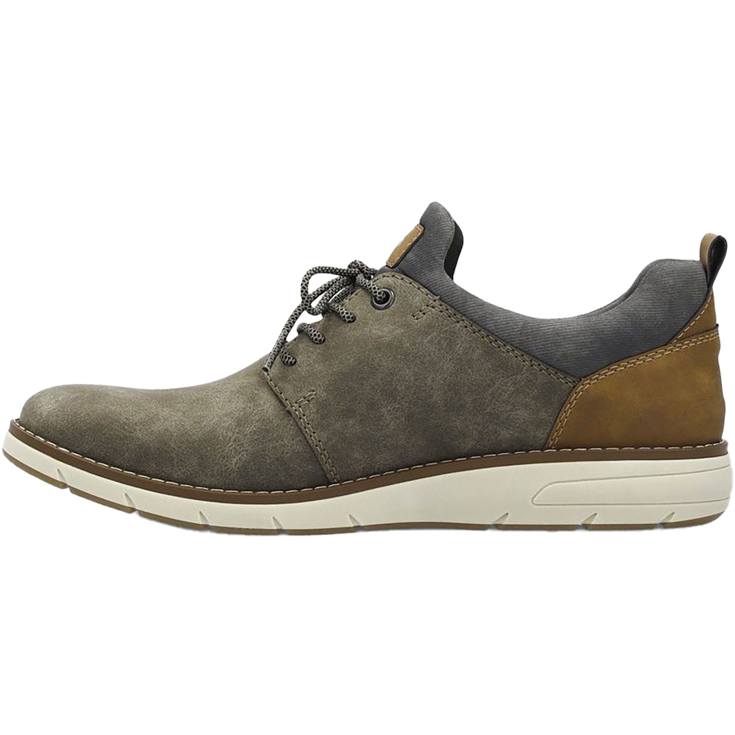 Rieker 11351-25 Dustin 51 Men's Slip Ons Kaffee/Fango/Rauch/Nuss Synthetic