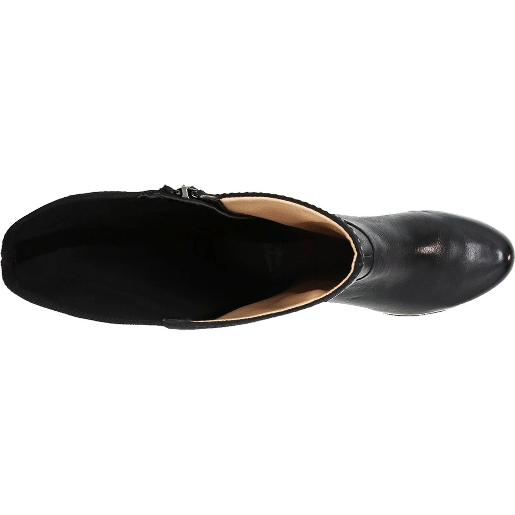 Dansko Celestine Women's Tall Boots Black Burnished Nubuck