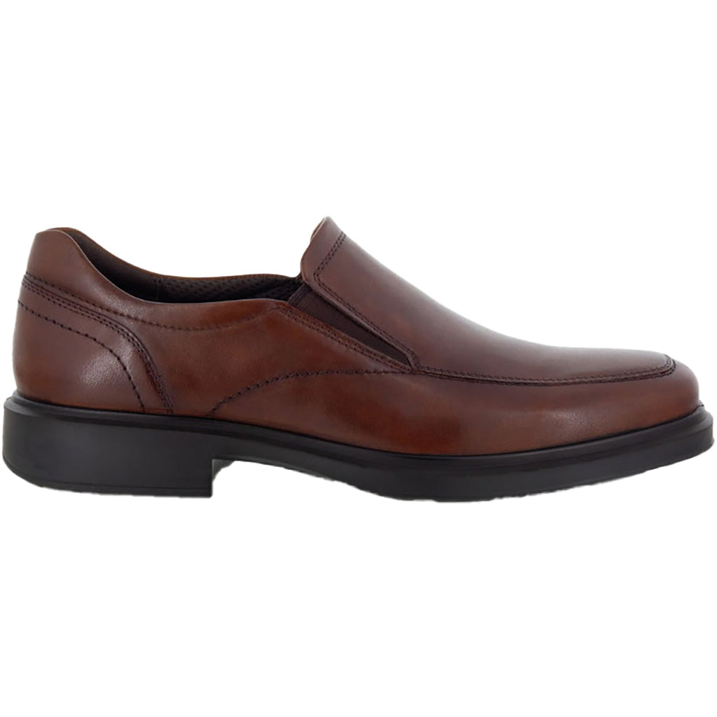 Ecco Helsinki 20 Apron Toe  Men's Slip Ons Cognac