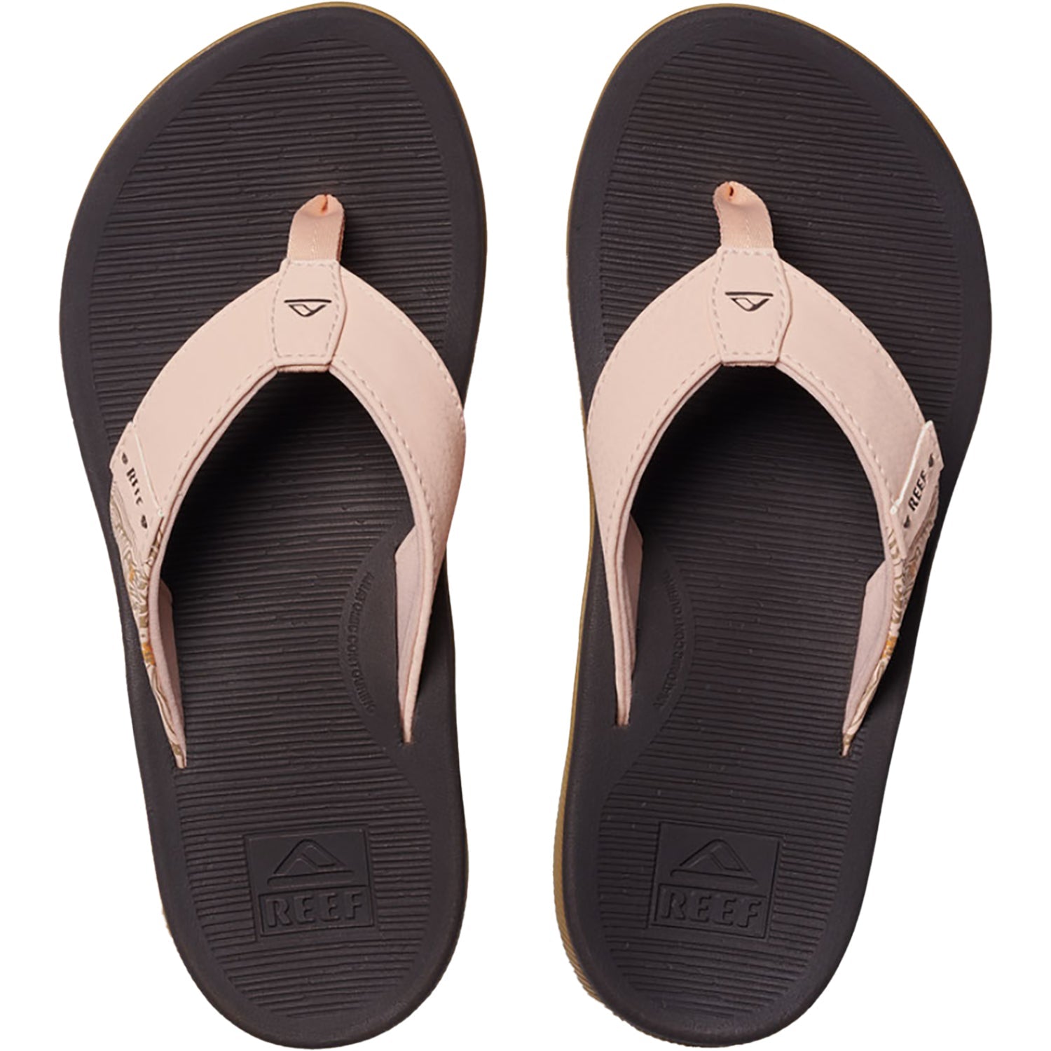 Reef Santa Ana Women's Thong Sandals Peach Parfait Synthetic