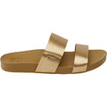 Reef Cushion Vista Women's Slide Sandals Copper/Tan Synthetic