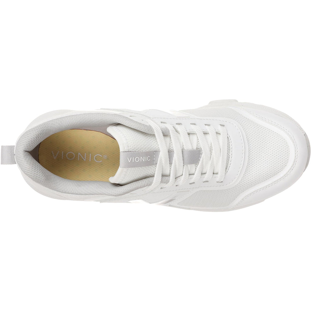 Vionic Walk Strider Women's Shoes White Mesh